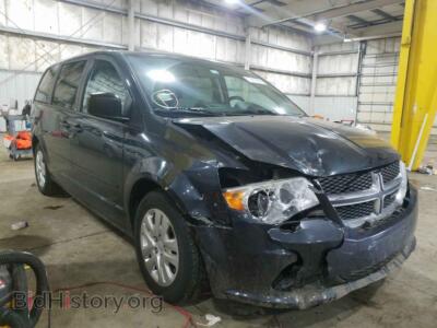 2014 Dodge CARAVAN Grand Cara, синий — VIN 2C4RDGBG7ER290796, Copart