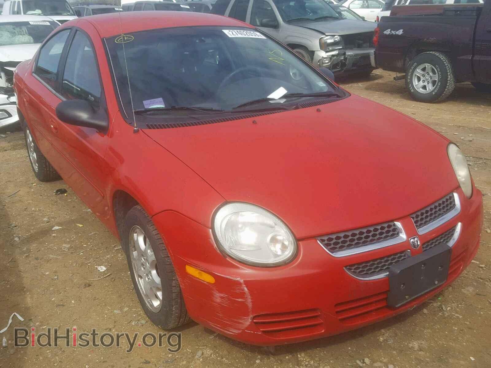 Фотография 1B3ES56C94D584302 - DODGE NEON 2004