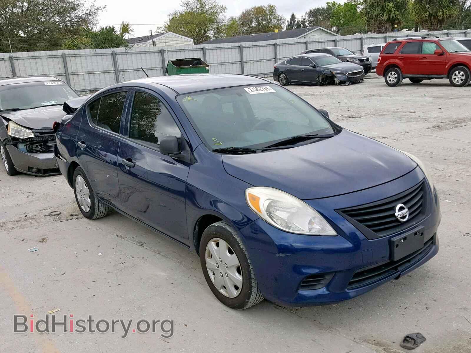 Фотография 3N1CN7AP3CL836799 - NISSAN VERSA 2012
