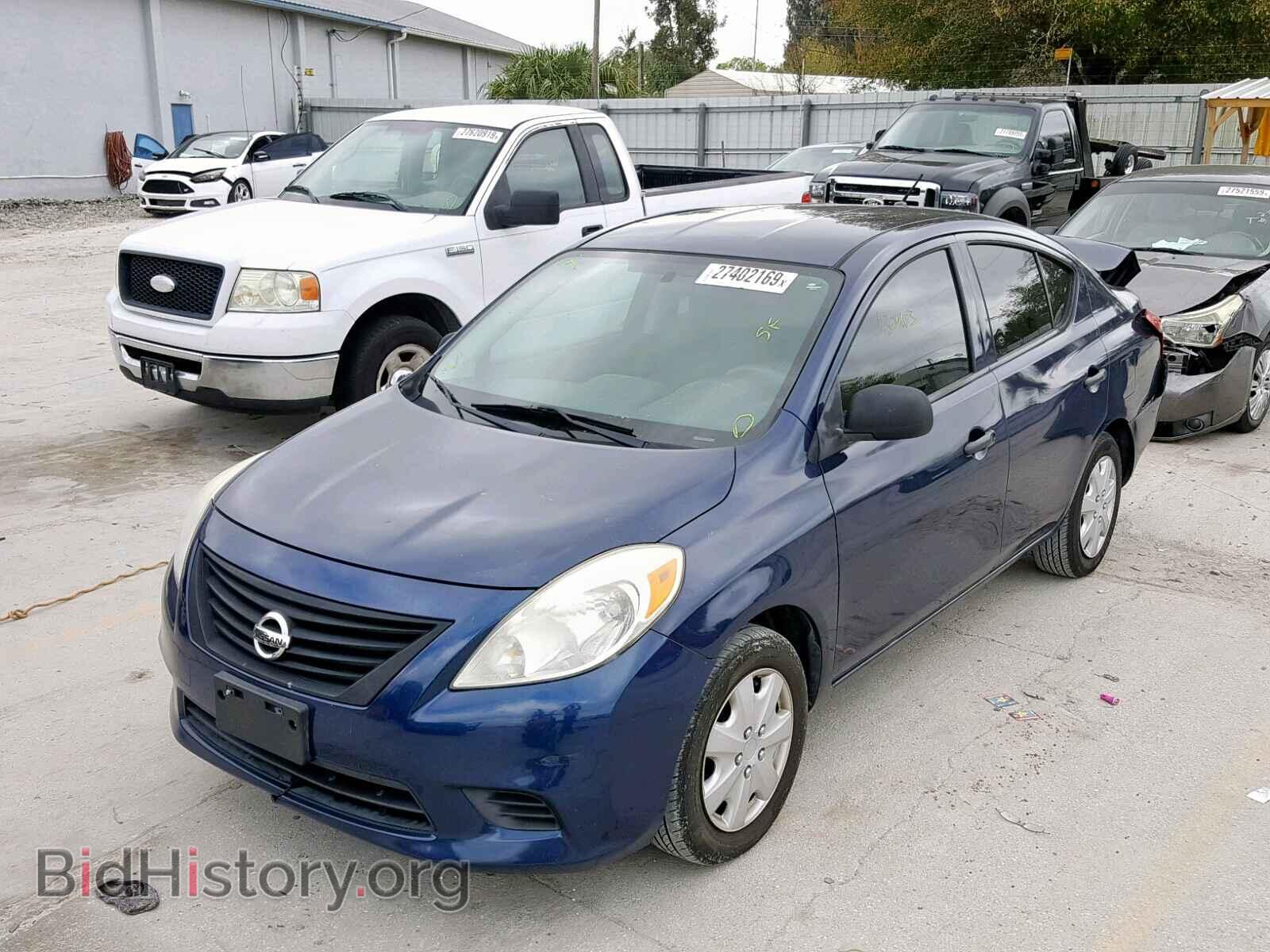 2012 NISSAN VERSA - VIN: 3N1CN7AP3CL836799 - Photo 2