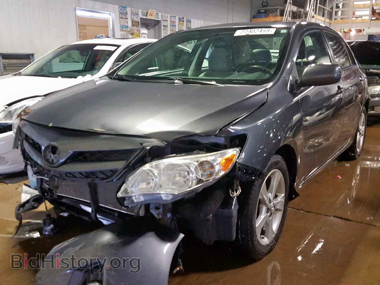 2011 TOYOTA COROLLA BA - VIN: 2T1BU4EE5BC620991 - Фото 2
