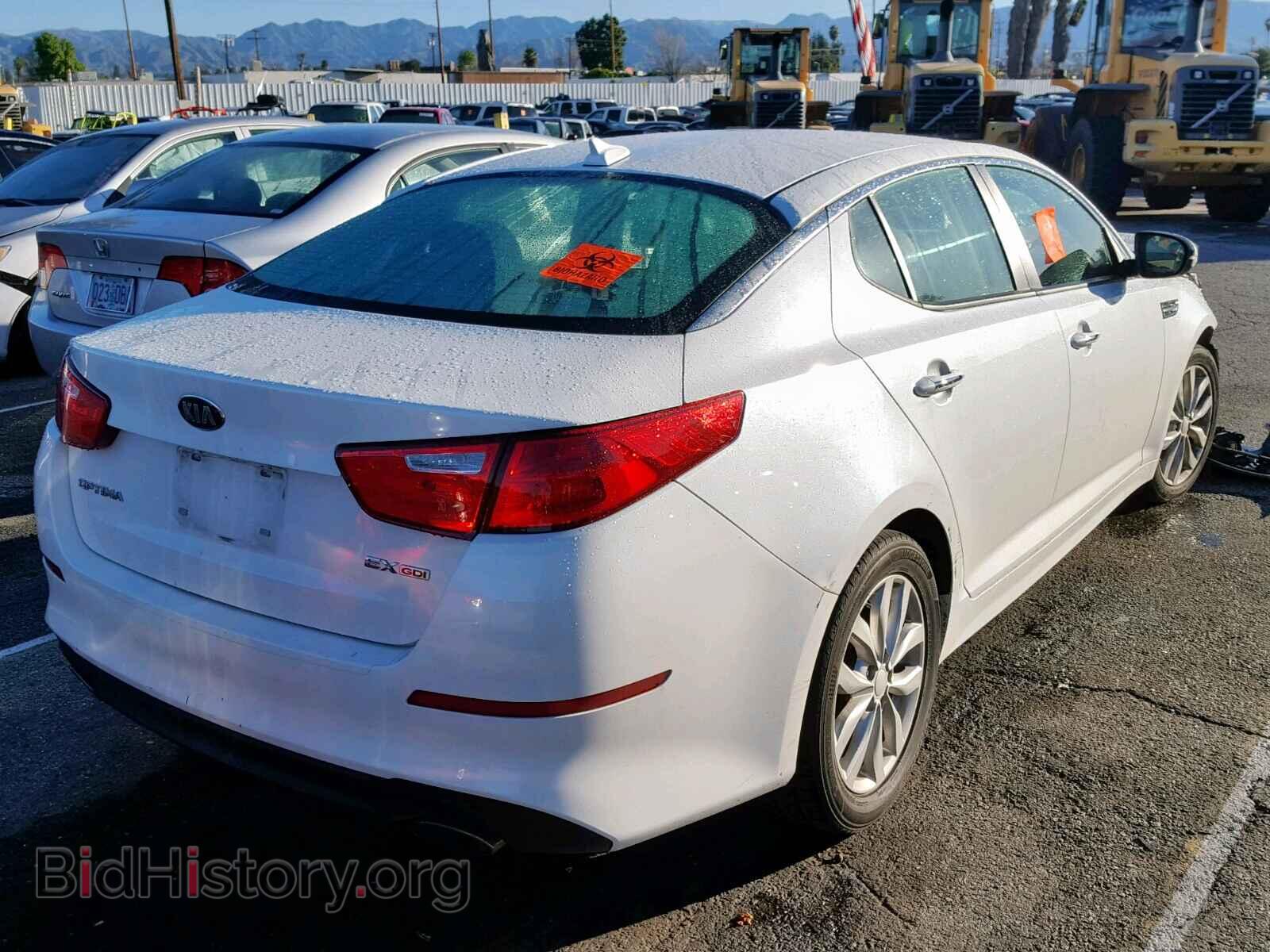 2015 KIA OPTIMA - VIN: 5XXGN4A79FG390204 - Photo 4