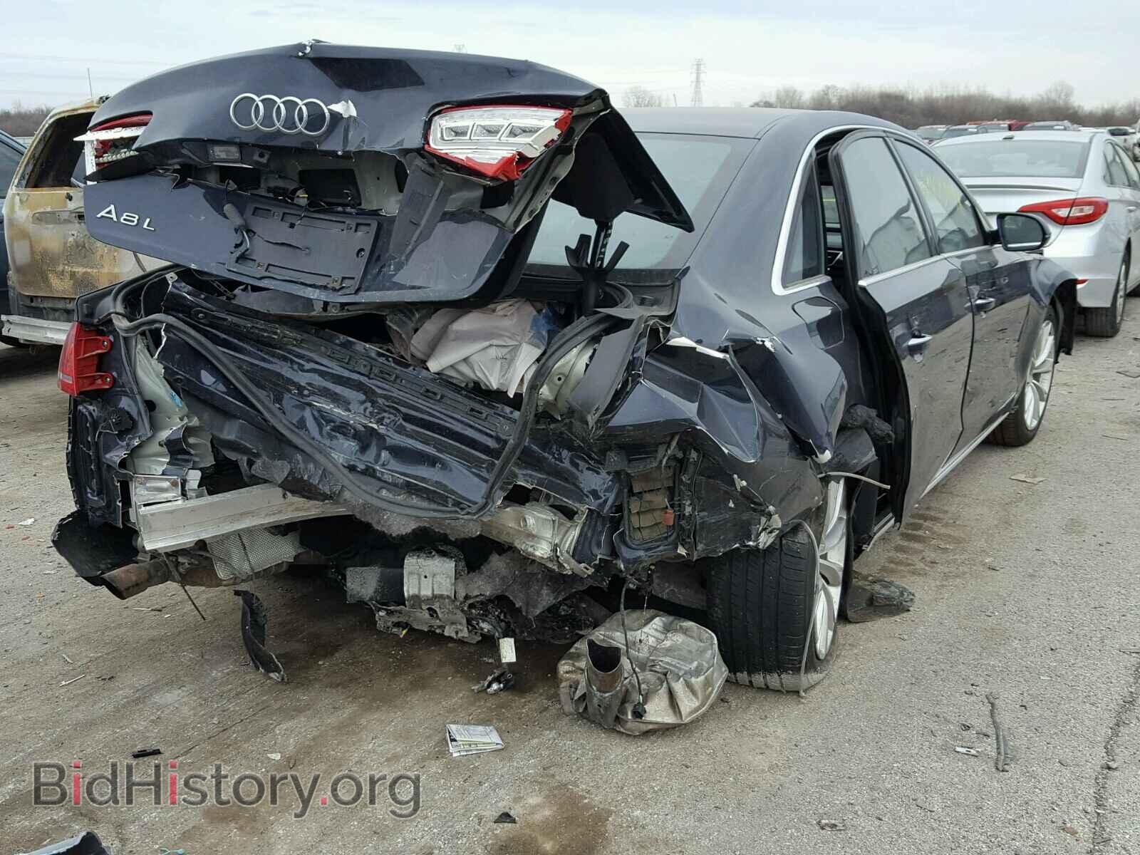 2013 AUDI A8 - VIN: WAURGAFD4DN002794 - Фото 4