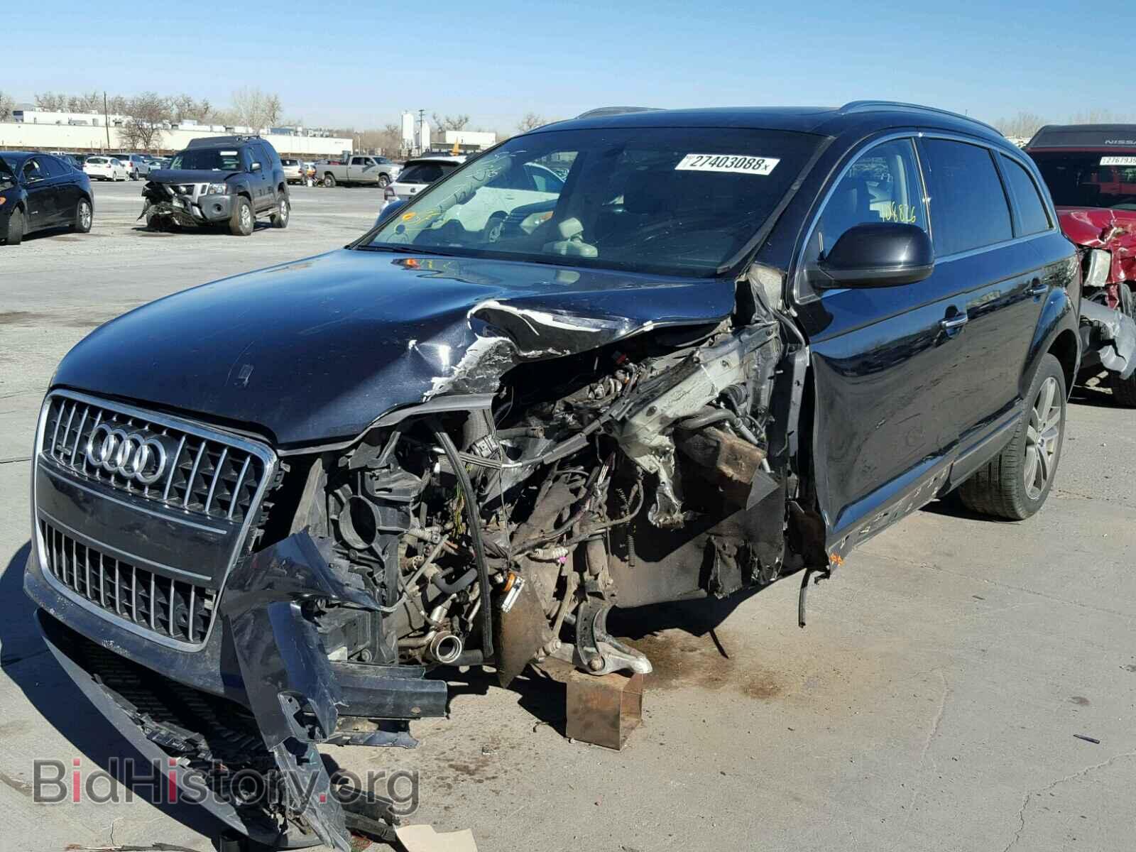 2013 AUDI Q7 - VIN: WA1LMAFE5DD009313 - Фото 2