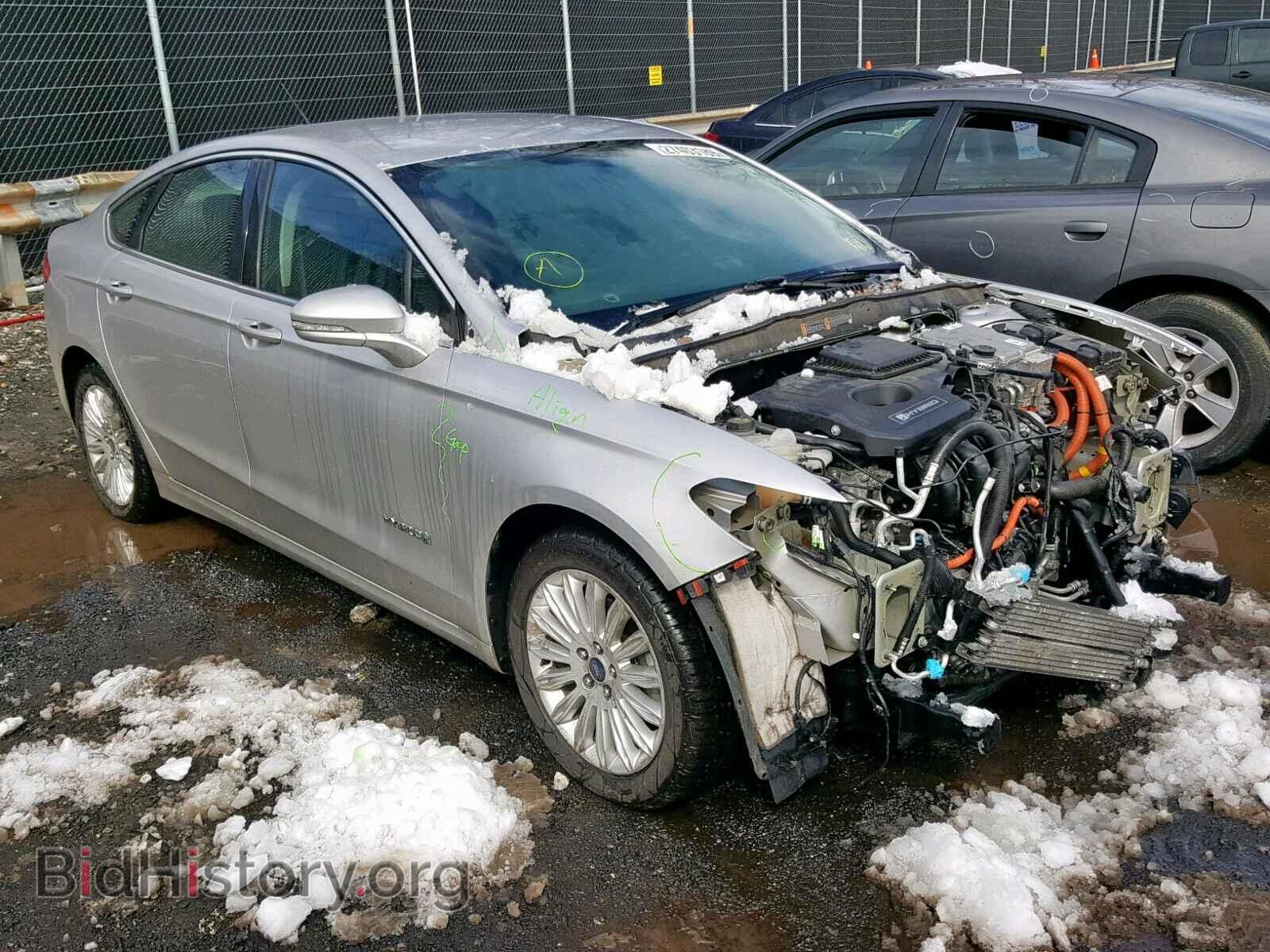 Фотография 3FA6P0LU3FR178374 - FORD FUSION SE 2015