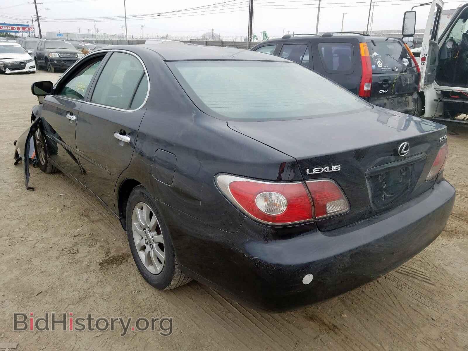 2002 LEXUS ES300 - VIN: JTHBF30G220057422 - Фото 3
