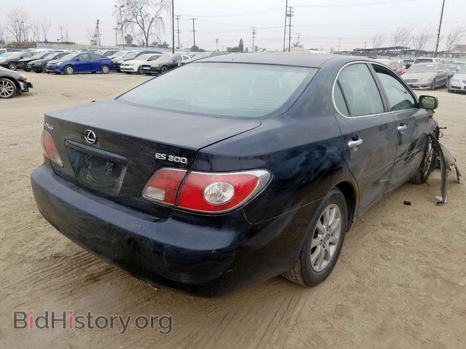 2002 LEXUS ES300 - VIN: JTHBF30G220057422 - Фото 4
