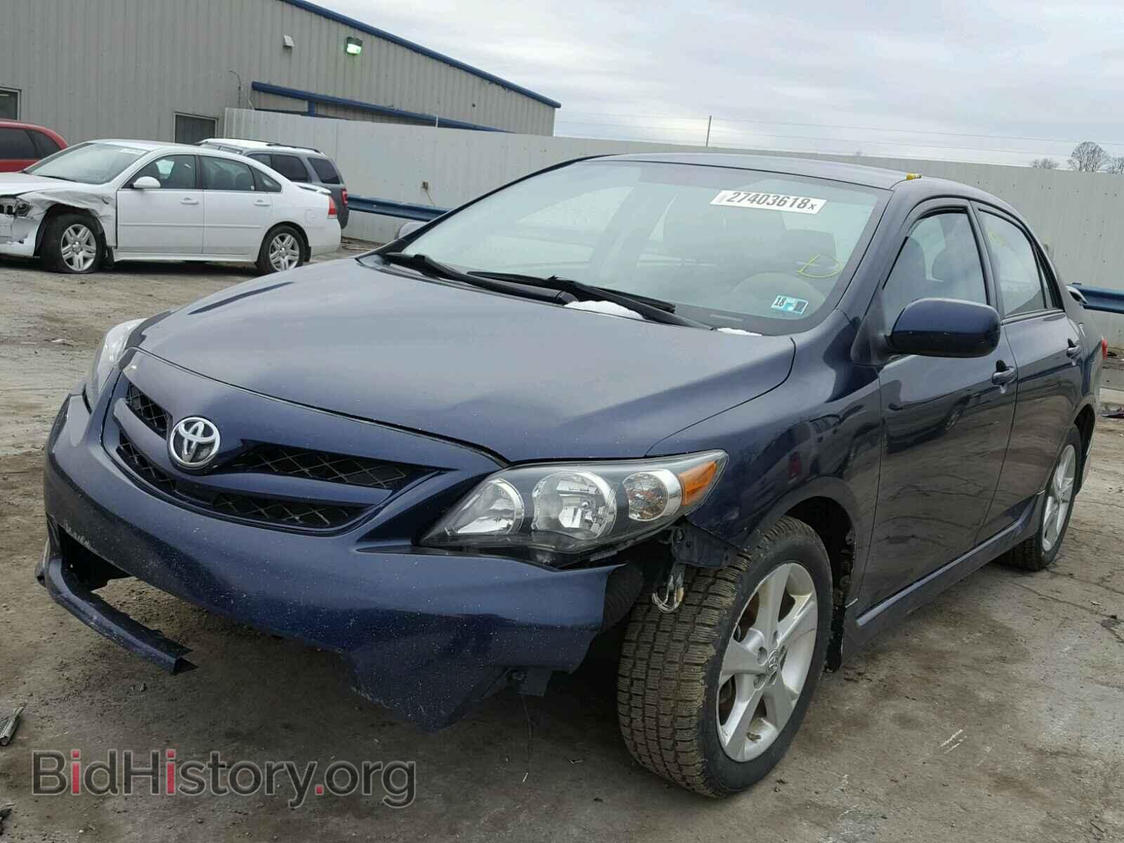 2013 TOYOTA COROLLA BA - VIN: 2T1BU4EE8DC065988 - Фото 2