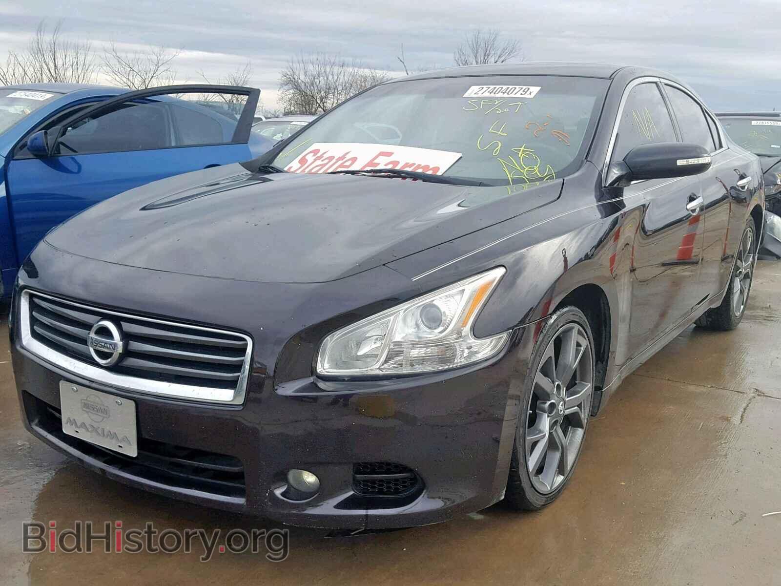 2013 NISSAN MAXIMA S - VIN: 1N4AA5AP3DC819587 - Фото 2