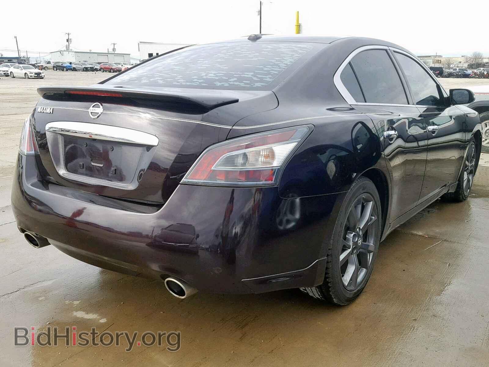 2013 NISSAN MAXIMA S - VIN: 1N4AA5AP3DC819587 - Фото 4