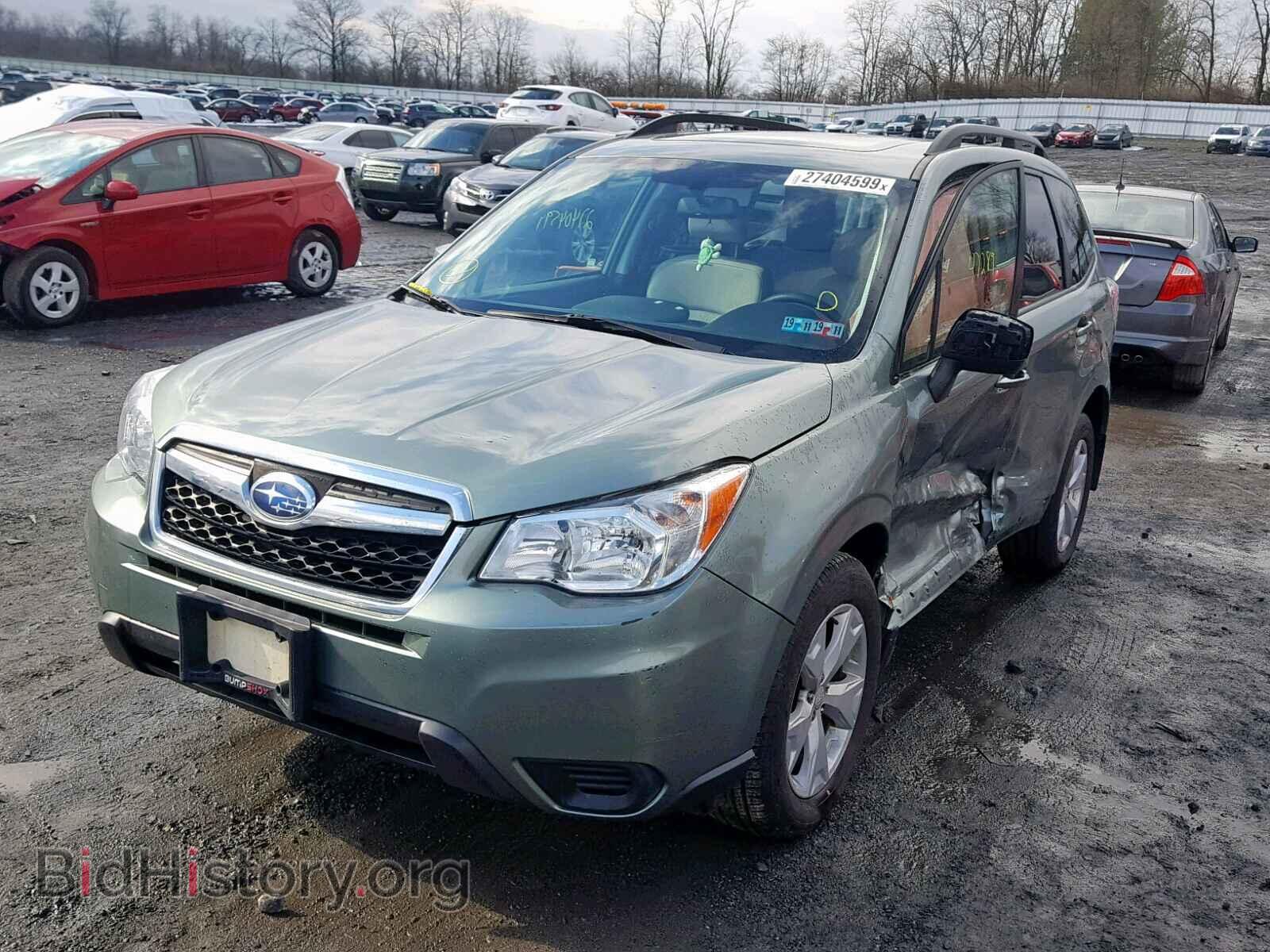 2015 SUBARU FORESTER - VIN: JF2SJADC6FH522241 - Фото 2