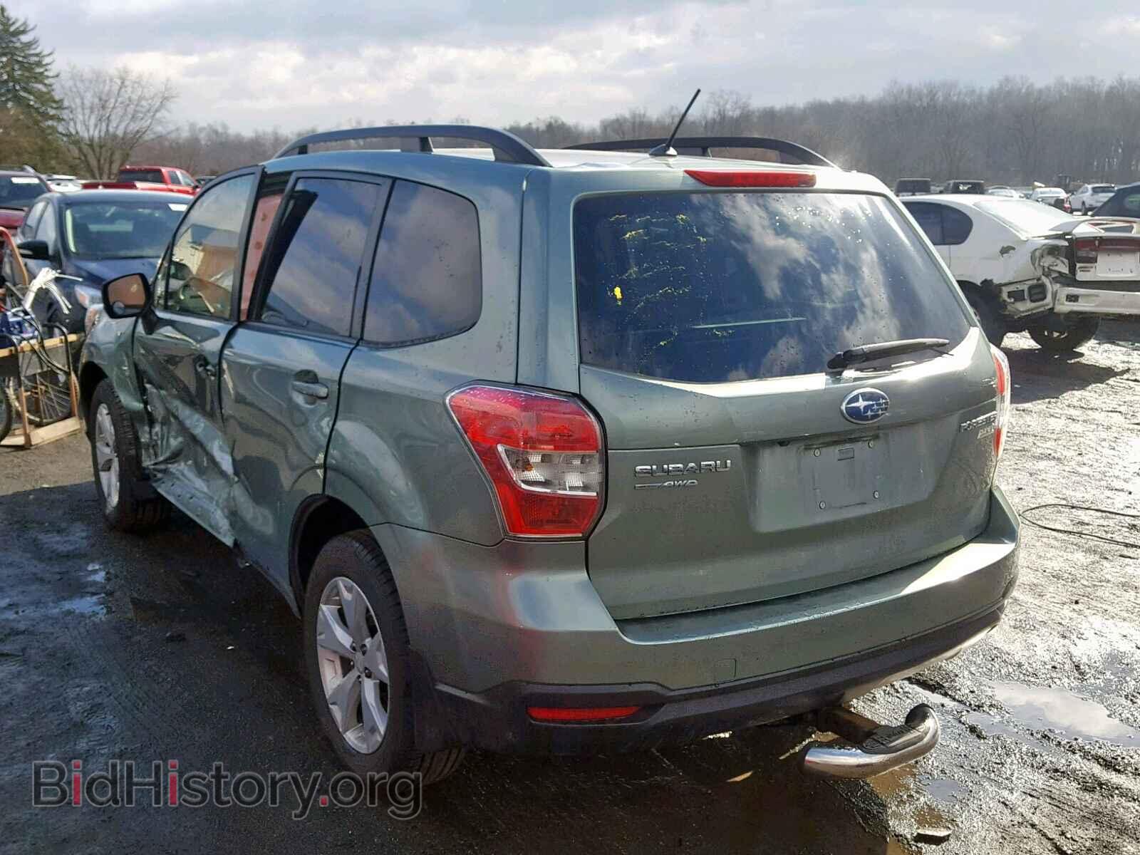 2015 SUBARU FORESTER - VIN: JF2SJADC6FH522241 - Фото 3