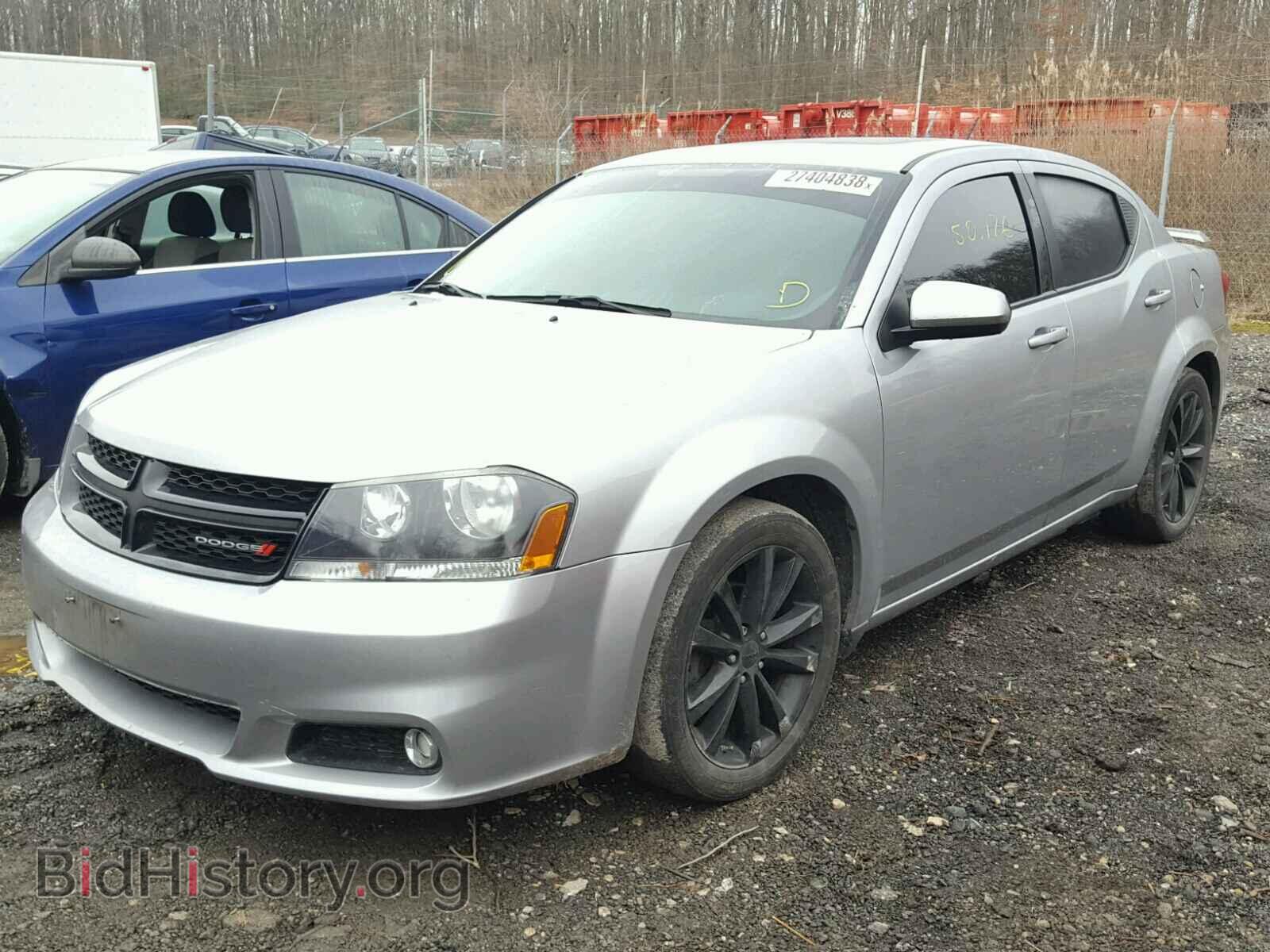 2014 DODGE AVENGER - VIN: 1C3CDZCB1EN167243 - Фото 2