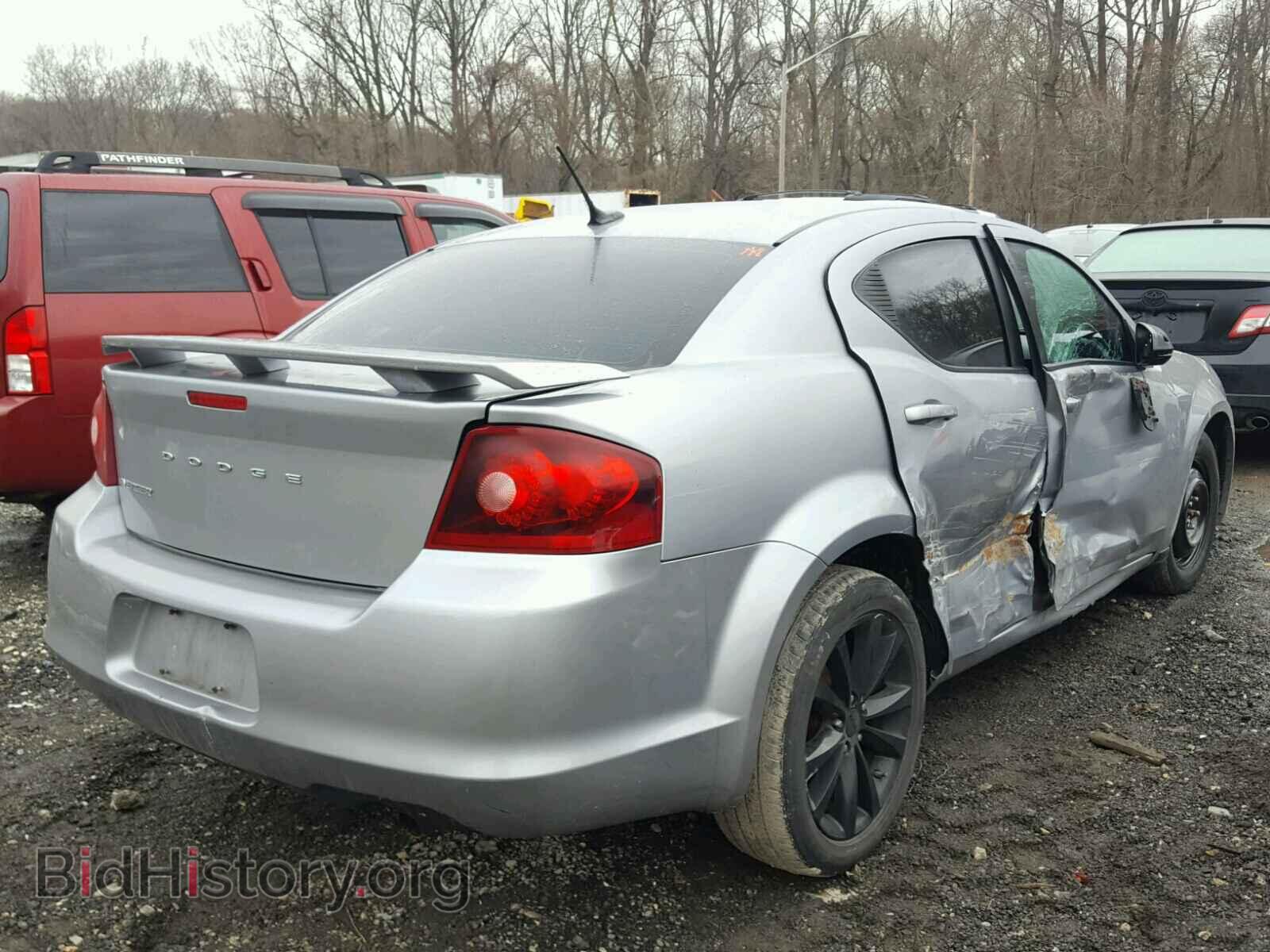 2014 DODGE AVENGER - VIN: 1C3CDZCB1EN167243 - Фото 4