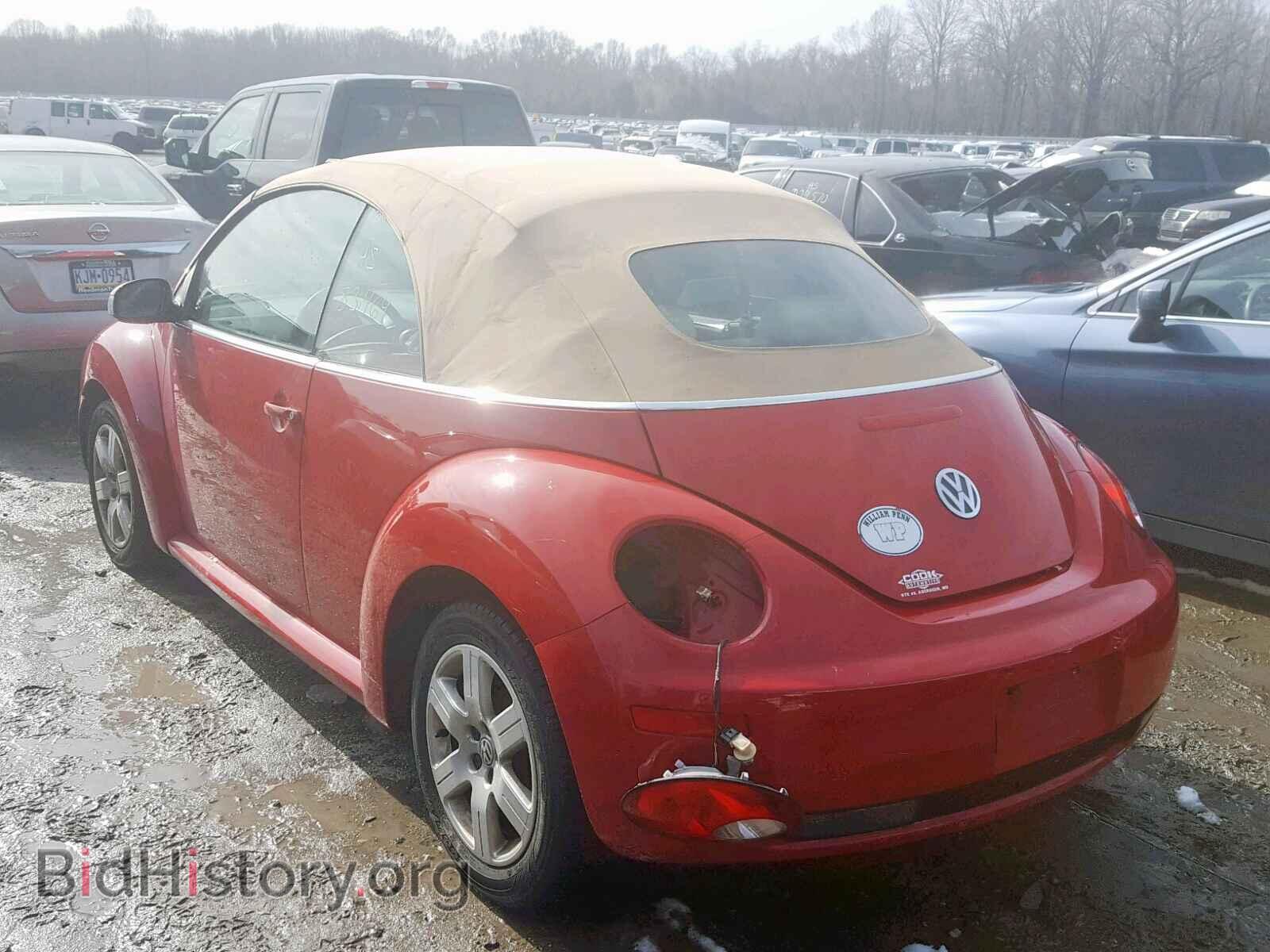 2007 VOLKSWAGEN BEETLE - VIN: 3VWRF31Y47M416150 - Фото 3