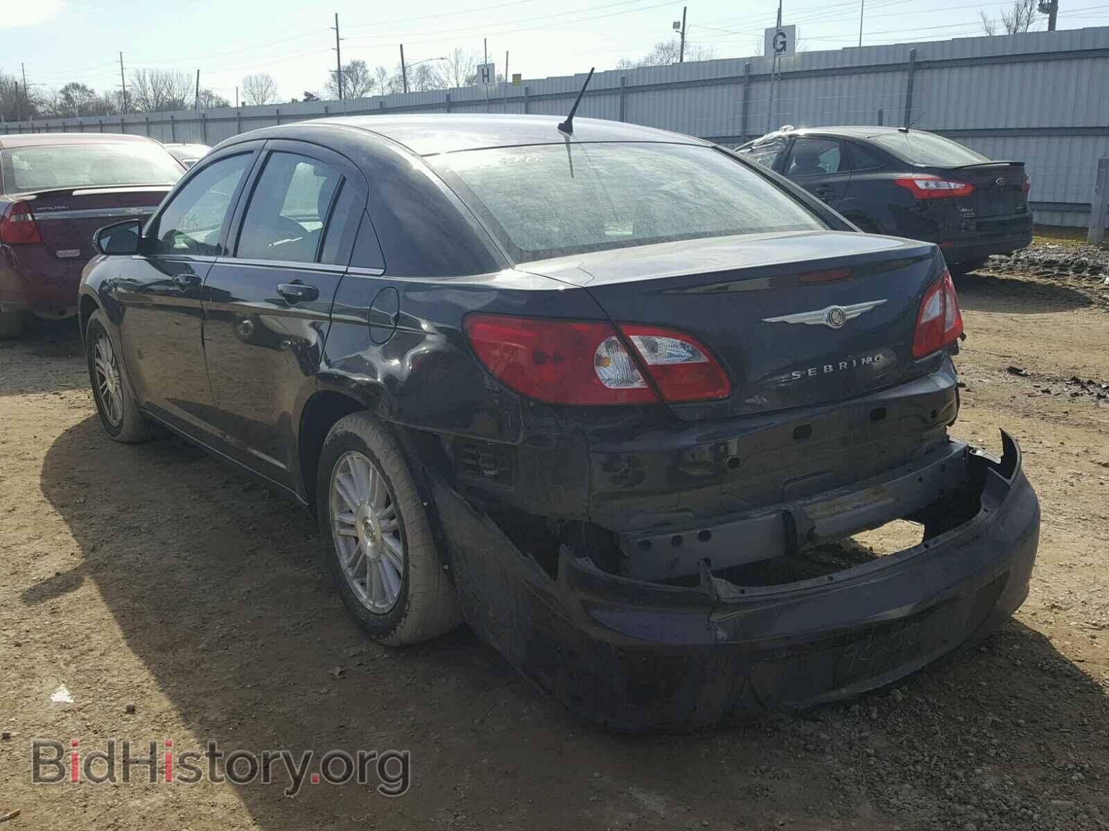 2007 CHRYSLER SEBRING - VIN: 1C3LC56K87N566581 - Фото 3