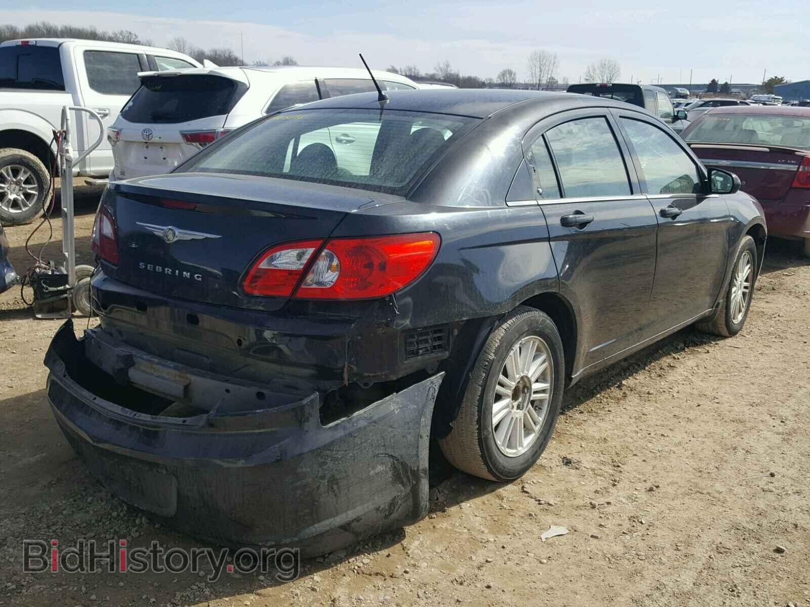 2007 CHRYSLER SEBRING - VIN: 1C3LC56K87N566581 - Фото 4