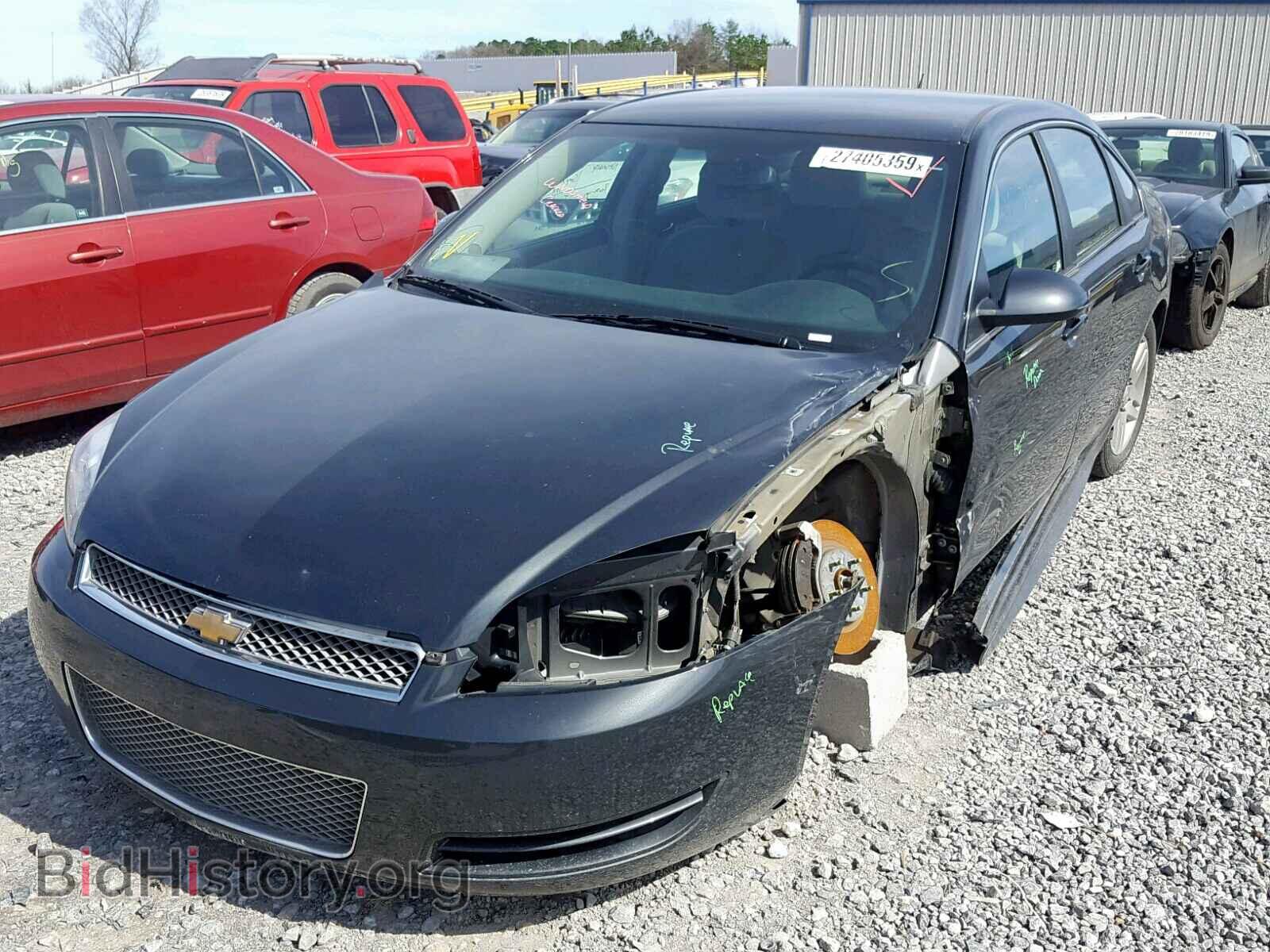 2016 CHEVROLET IMPALA - VIN: 2G1WB5E35G1102521 - Фото 2