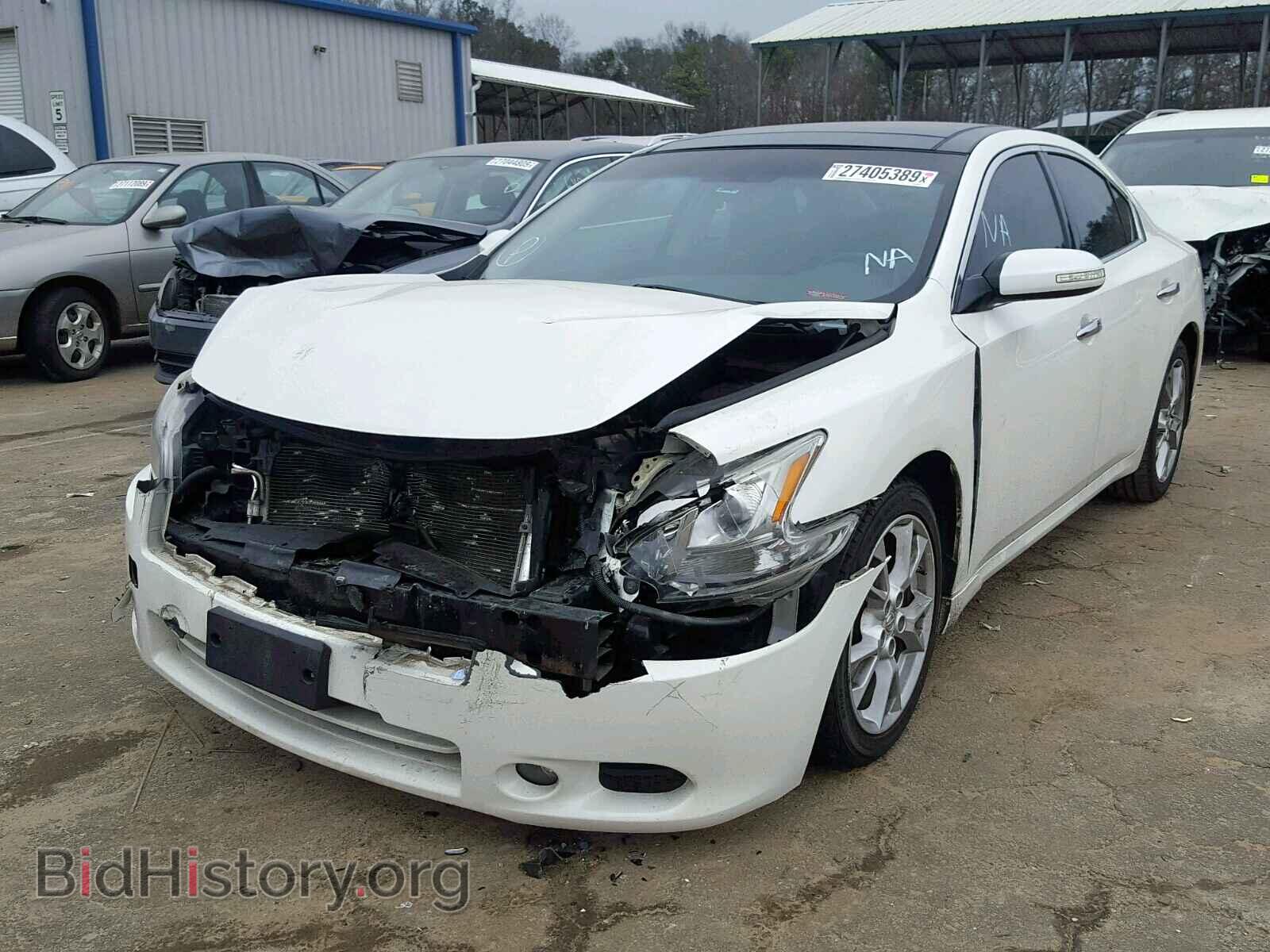 2012 NISSAN MAXIMA S - VIN: 1N4AA5AP6CC830873 - Фото 2