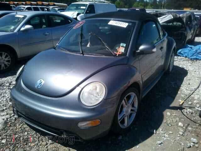 2004 VOLKSWAGEN BEETLE - VIN: 3VWCD31Y34M346793 - Фото 2