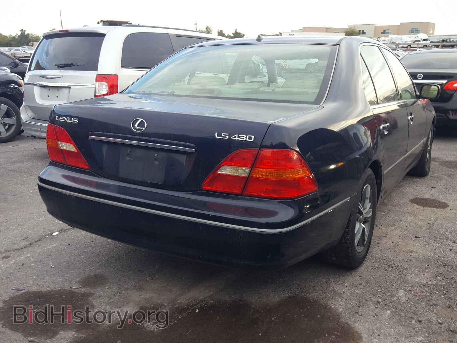 2001 LEXUS LS430 - VIN: JTHBN30F610017160 - Фото 4
