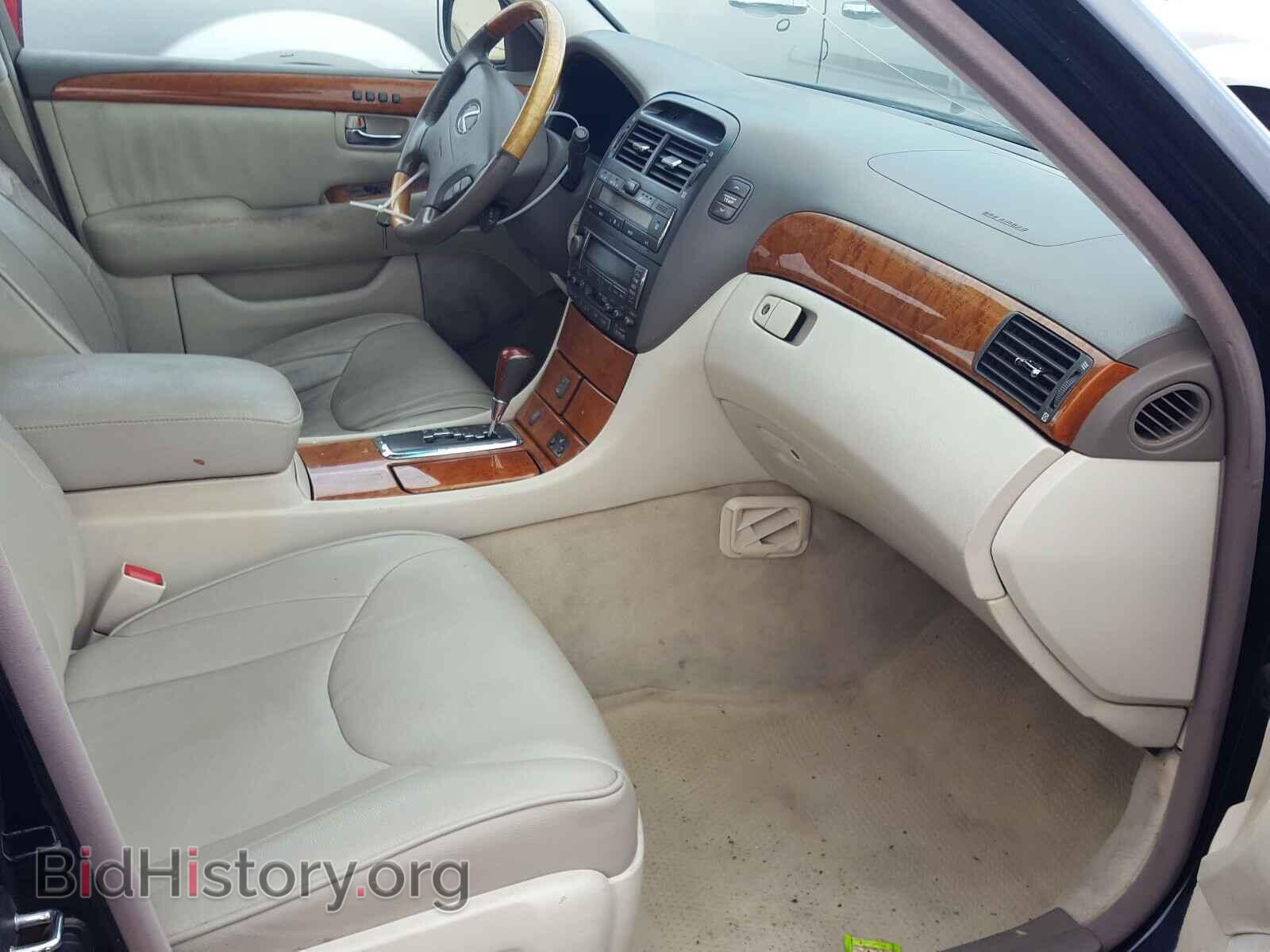 2001 LEXUS LS430 - VIN: JTHBN30F610017160 - Фото 5
