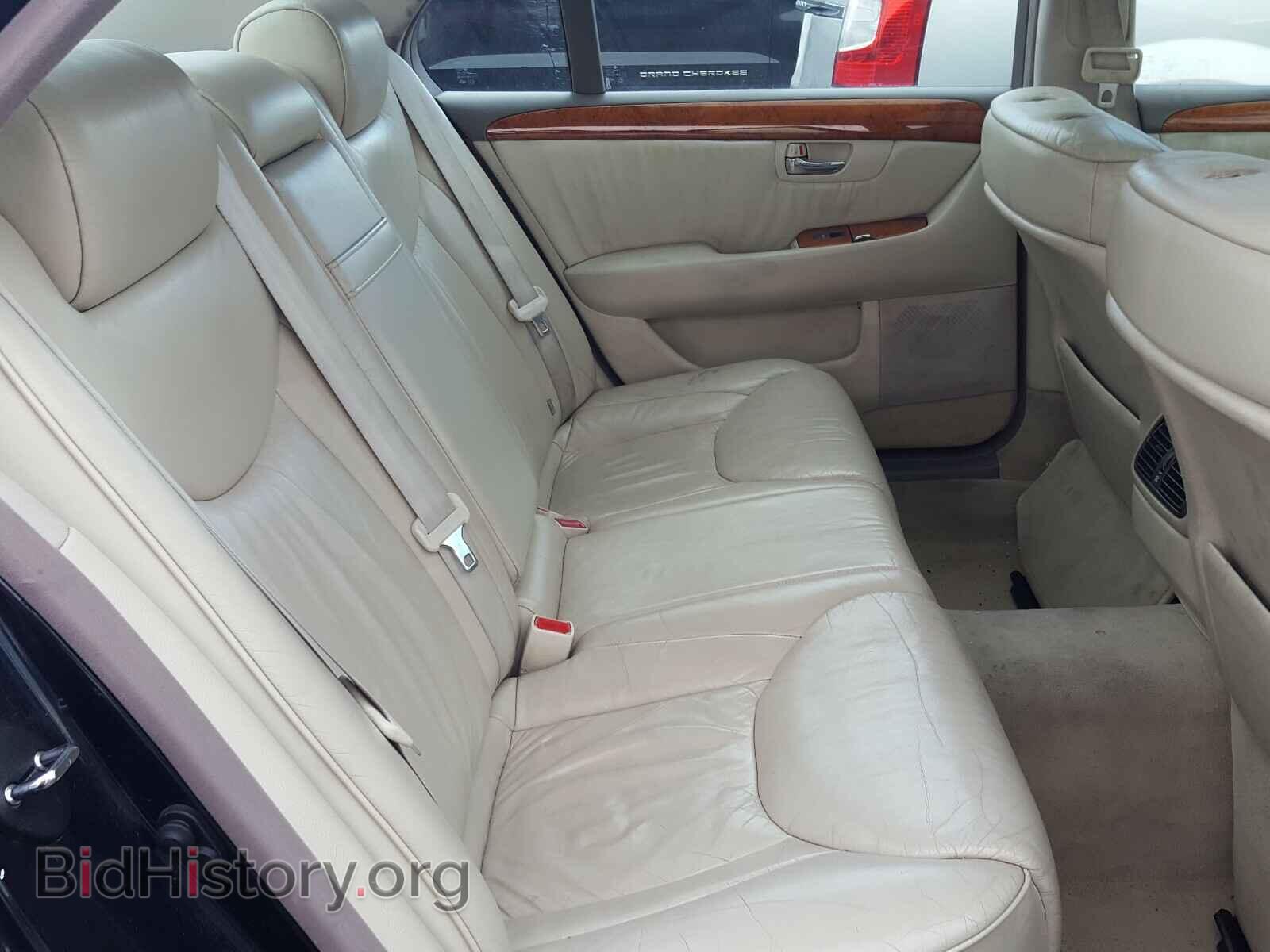 2001 LEXUS LS430 - VIN: JTHBN30F610017160 - Фото 6