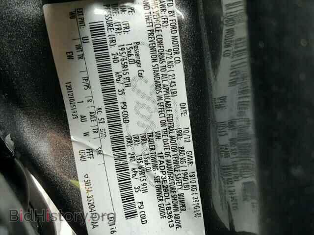 2013 FORD FOCUS - VIN: 1FADP3E29DL183613 - Photo 10