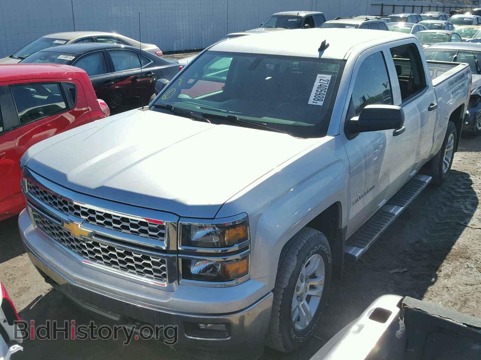 2014 CHEVROLET SILVERADO - VIN: 3GCUKREC4EG426702 - Фото 2