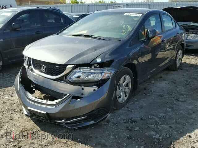 2013 HONDA CIVIC - VIN: 2HGFB2F4XDH031737 - Фото 2