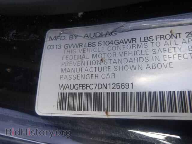 2013 AUDI A6 - VIN: WAUGFBFC7DN125691 - Фото 10