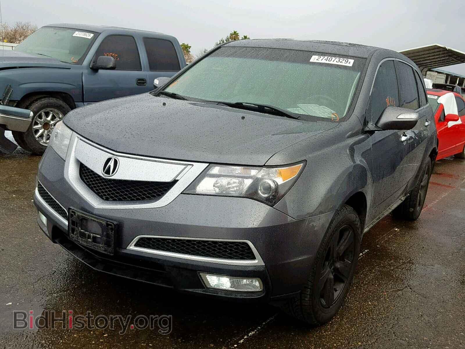 2011 ACURA MDX - VIN: 2HNYD2H41BH523725 - Фото 2