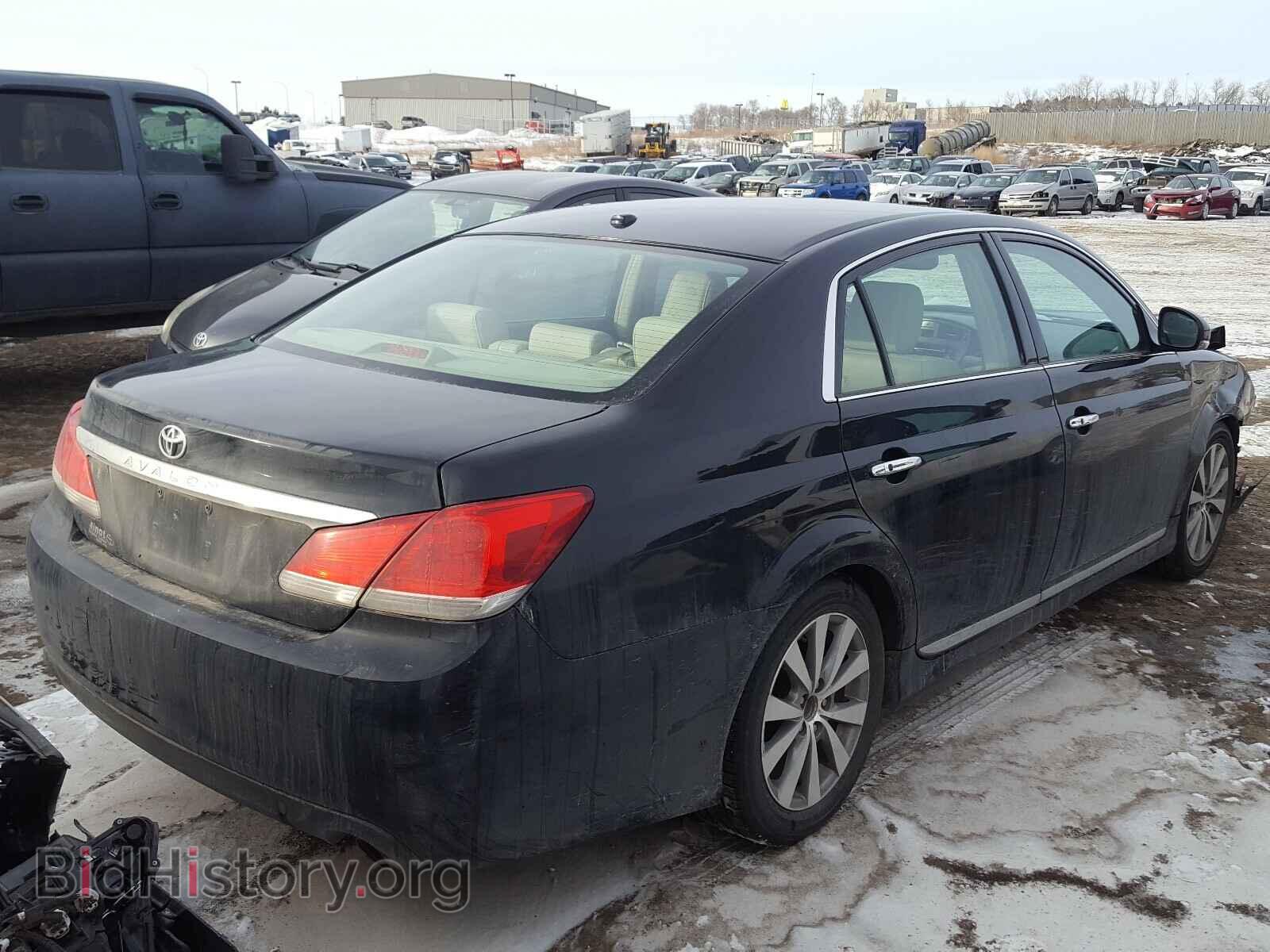 2011 TOYOTA AVALON - VIN: 4T1BK3DB2BU402903 - Фото 4