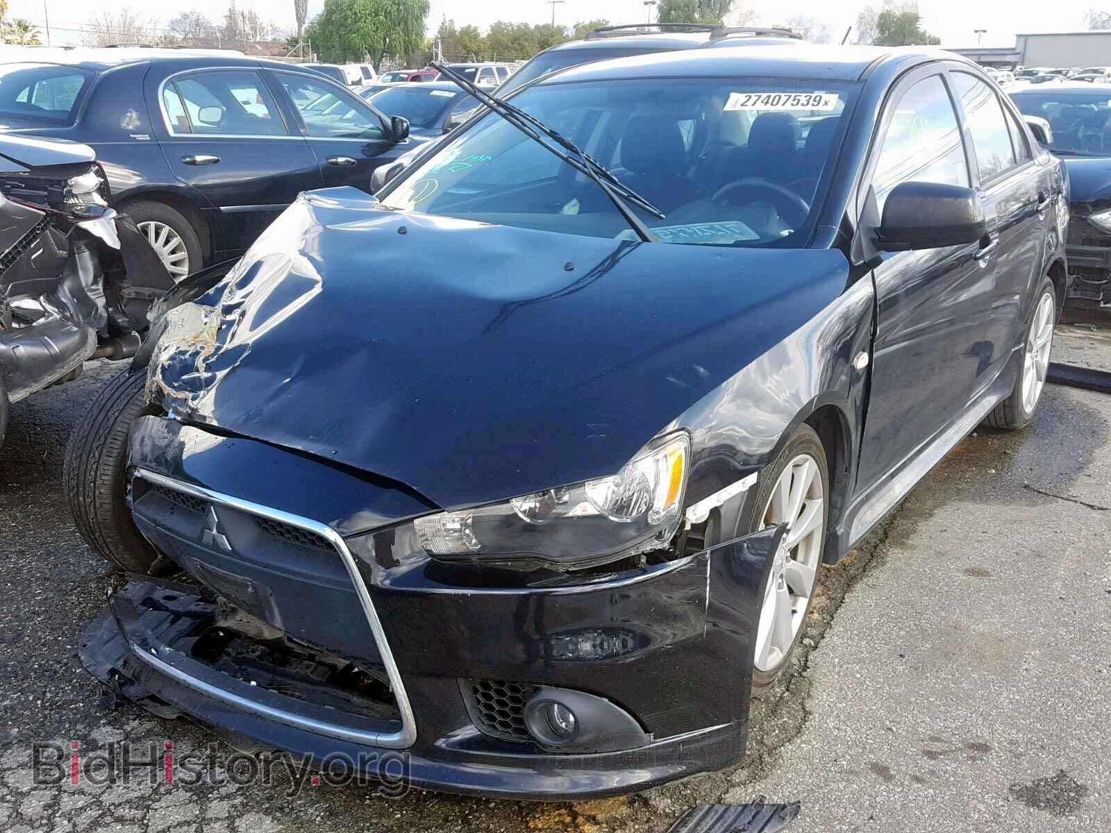 2014 MITSUBISHI LANCER - VIN: JA32U8FW4EU021679 - Фото 2