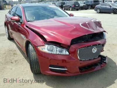 2012 Jaguar XJ, burgundy — VIN SAJWA1CB9CLV29168, Copart