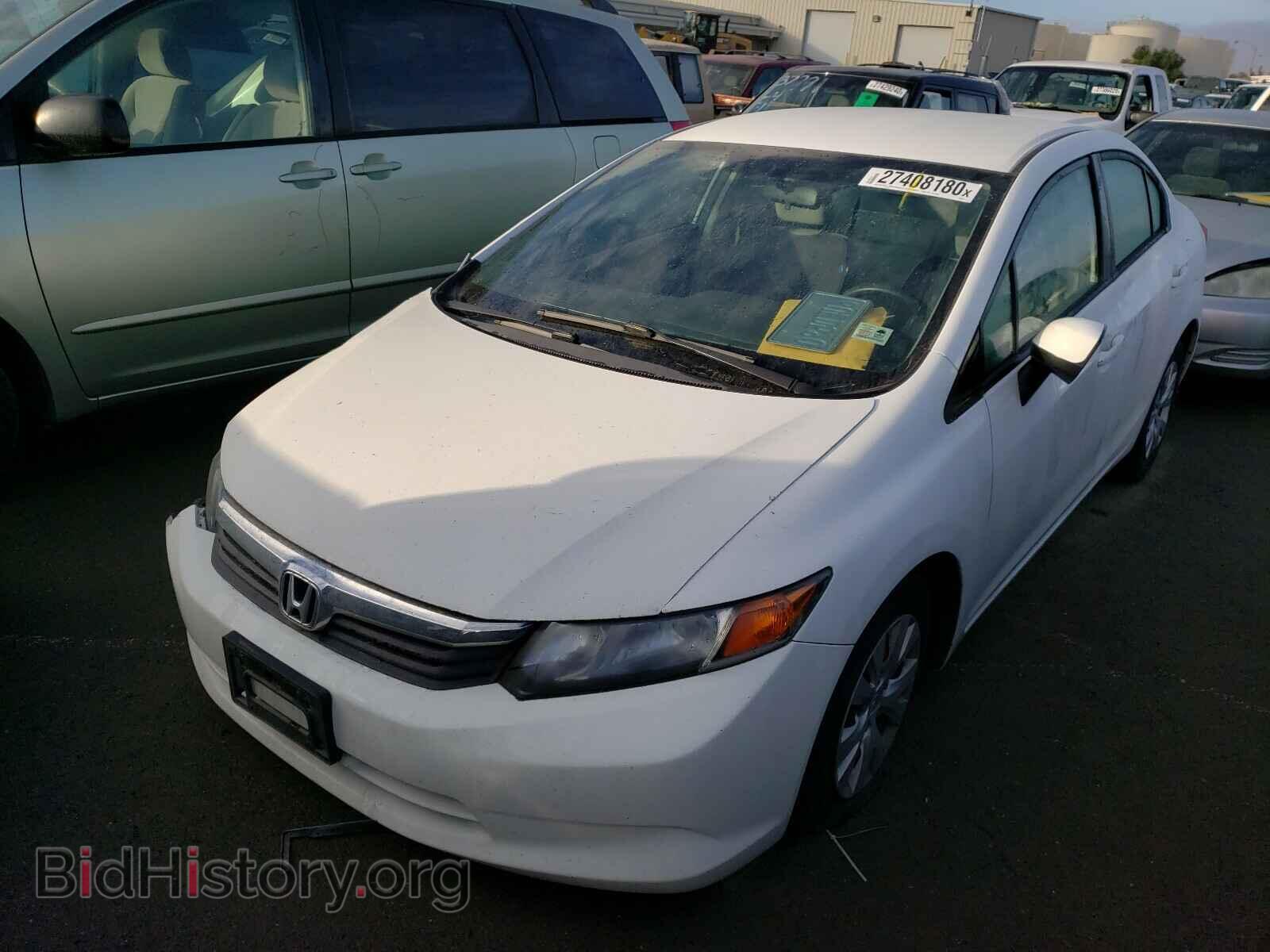 2012 HONDA CIVIC - VIN: 19XFB2F51CE312018 - Фото 2