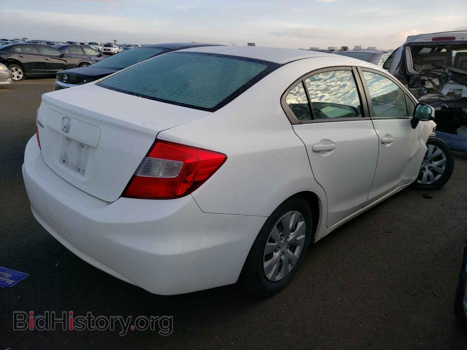 2012 HONDA CIVIC - VIN: 19XFB2F51CE312018 - Фото 4
