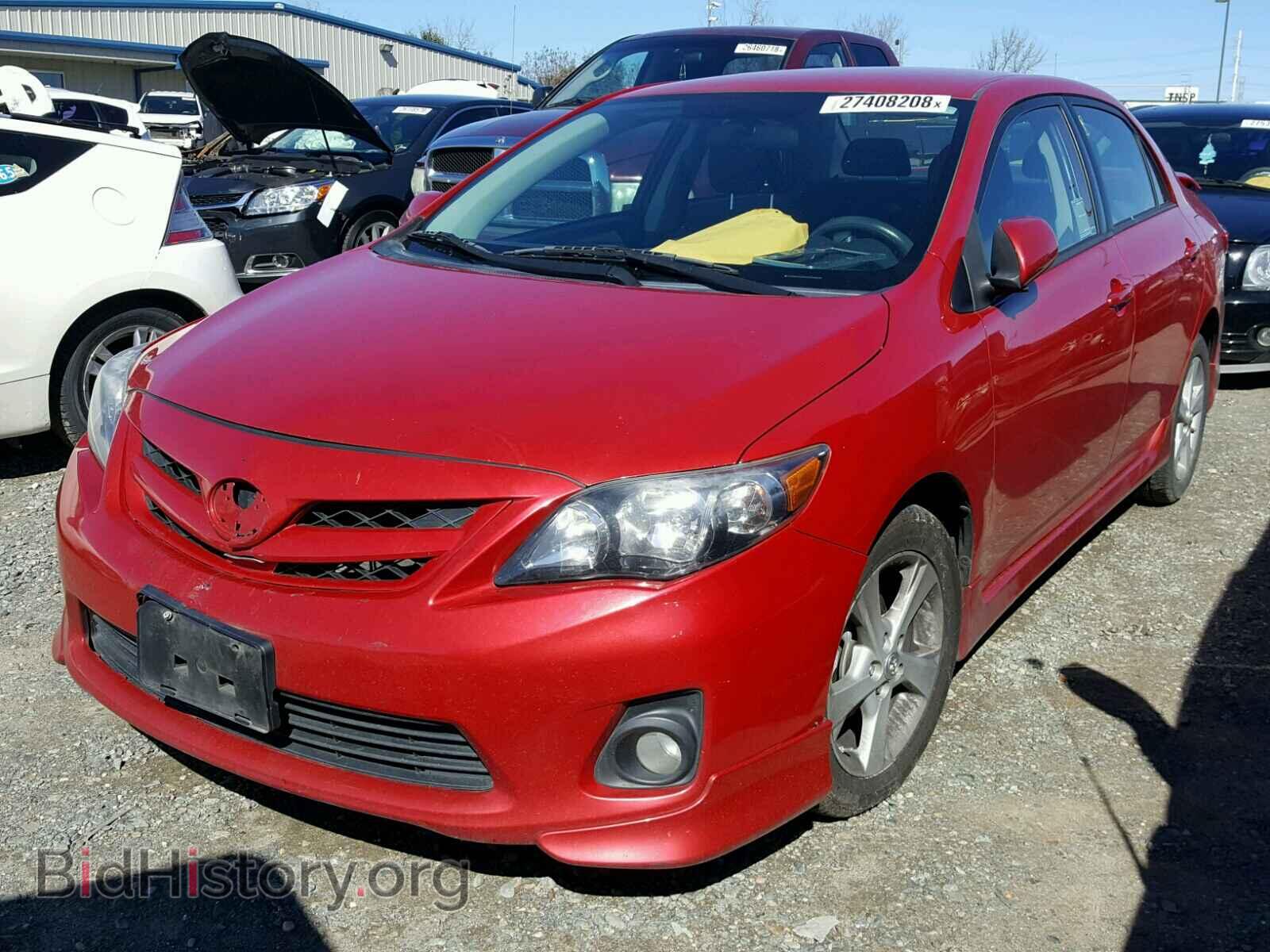 2012 TOYOTA COROLLA BA - VIN: 2T1BU4EE3CC913631 - Фото 2
