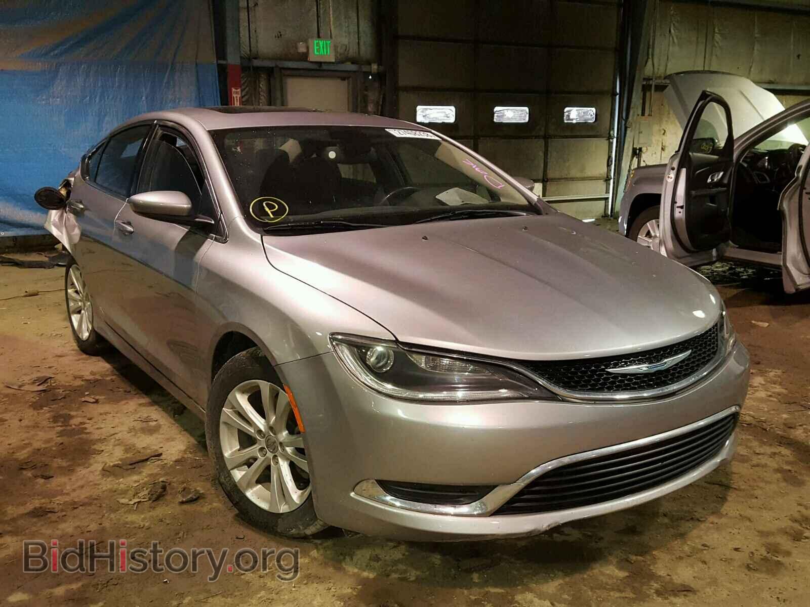 Photo 1C3CCCAB6FN631325 - CHRYSLER 200 2015