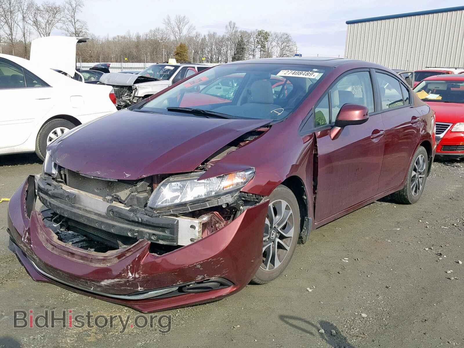 2013 HONDA CIVIC - VIN: 2HGFB2F9XDH545342 - Photo 2