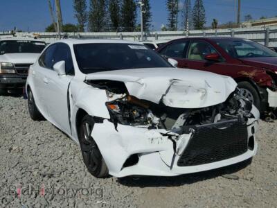 2016 Lexus IS350 IS 350, white — VIN JTHBE1D29G5026944, Copart