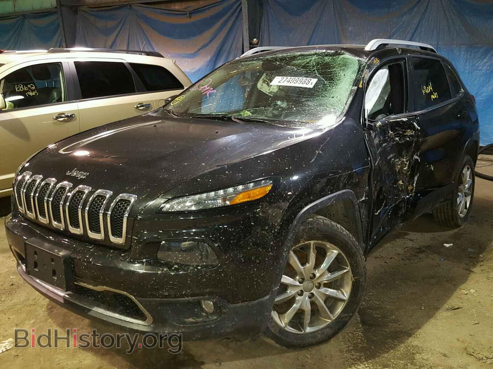 2014 JEEP CHEROKEE - VIN: 1C4PJLDS1EW118362 - Фото 2