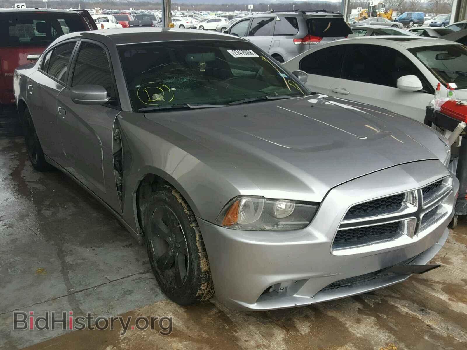 Photo 2C3CDXBG7EH271925 - DODGE CHARGER 2014