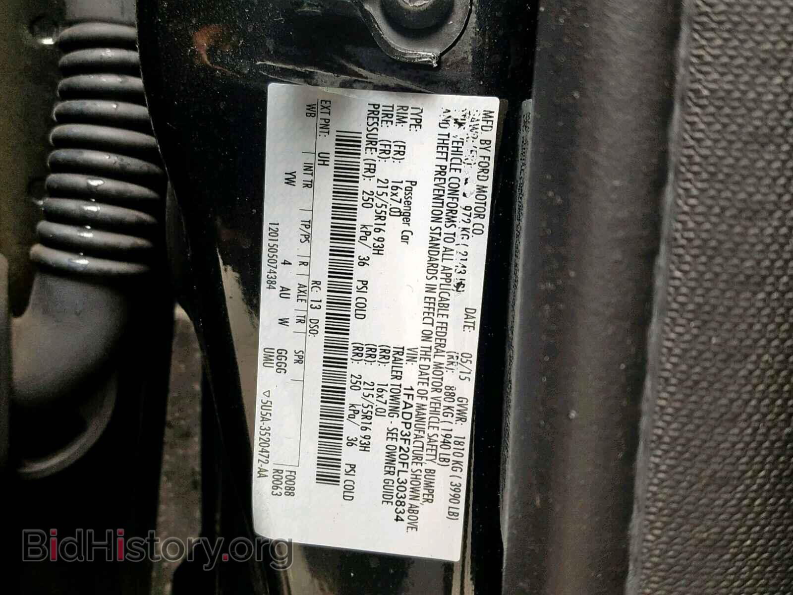 2015 FORD FOCUS SE - VIN: 1FADP3F20FL303834 - Фото 10