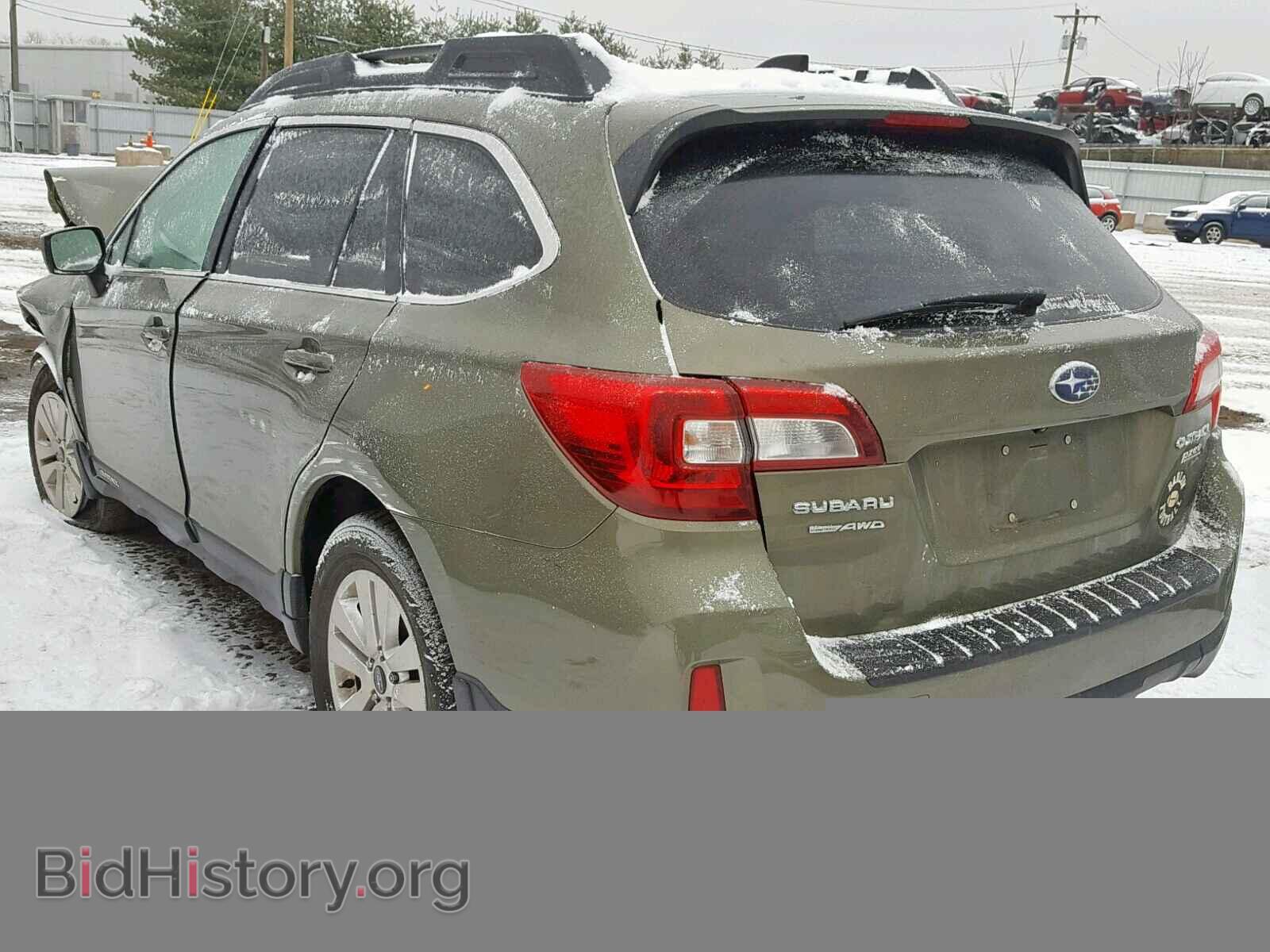 2016 SUBARU OUTBACK 2. - VIN: 4S4BSACC4G3321476 - Фото 3