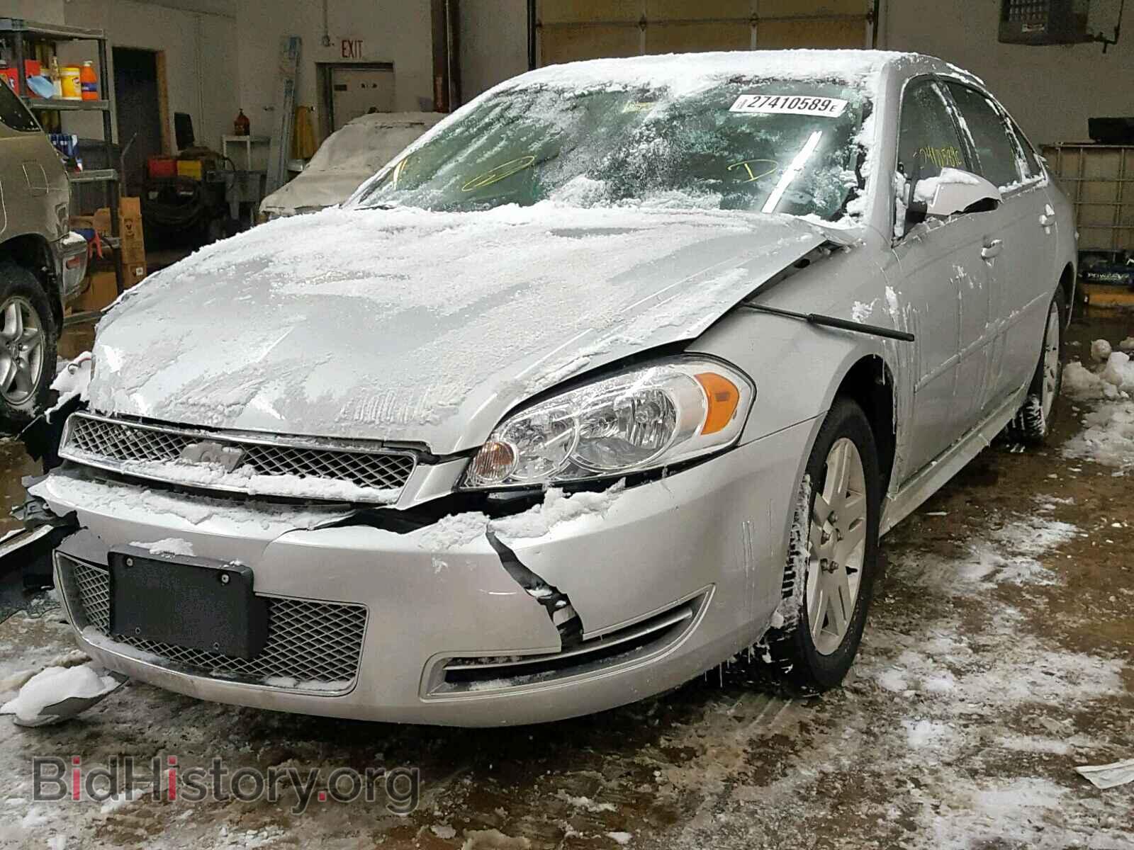 2012 CHEVROLET IMPALA - VIN: 2G1WB5E33C1323271 - Фото 2