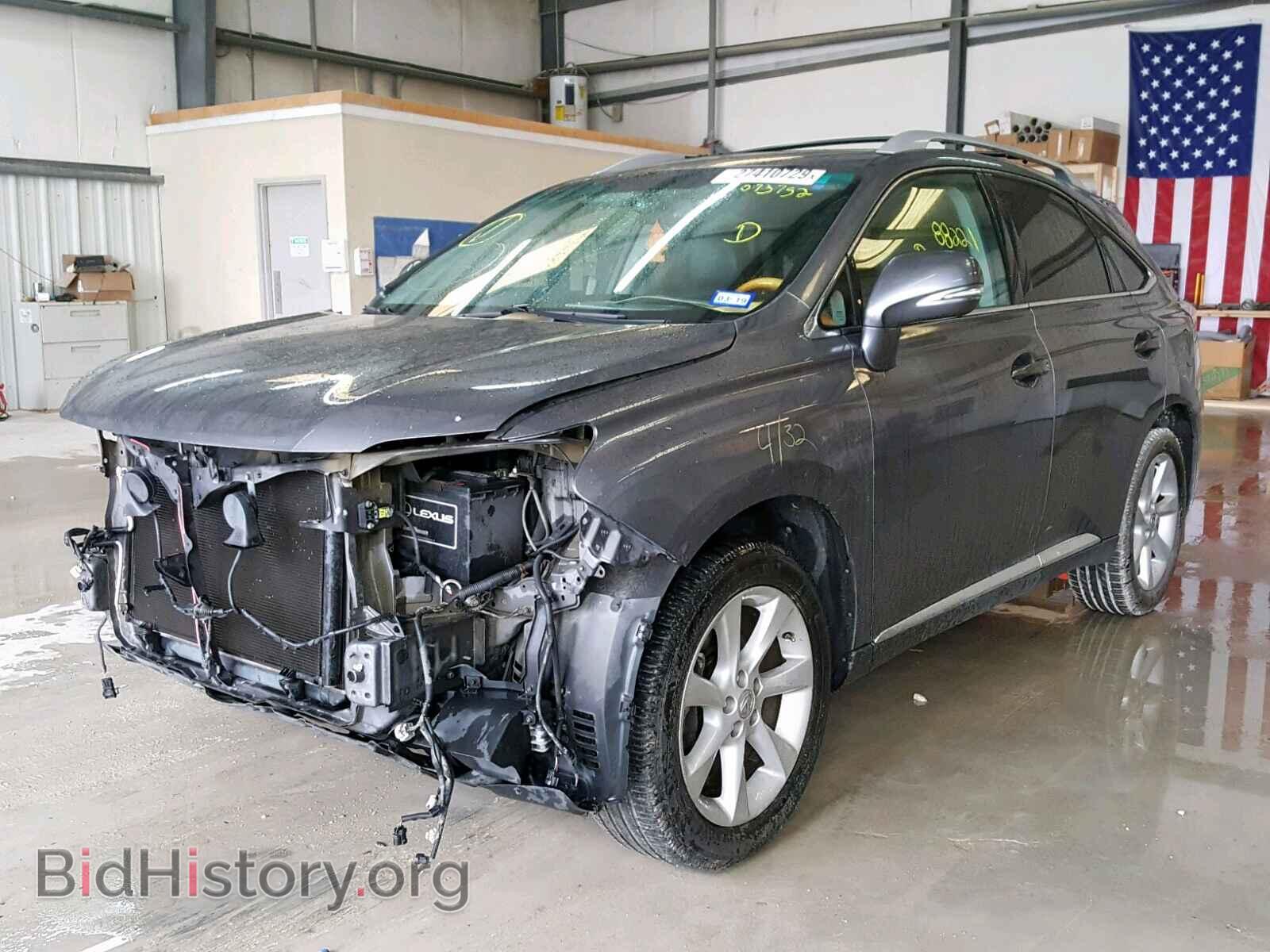 2012 LEXUS RX 350 - VIN: 2T2ZK1BAXCC073752 - Фото 2
