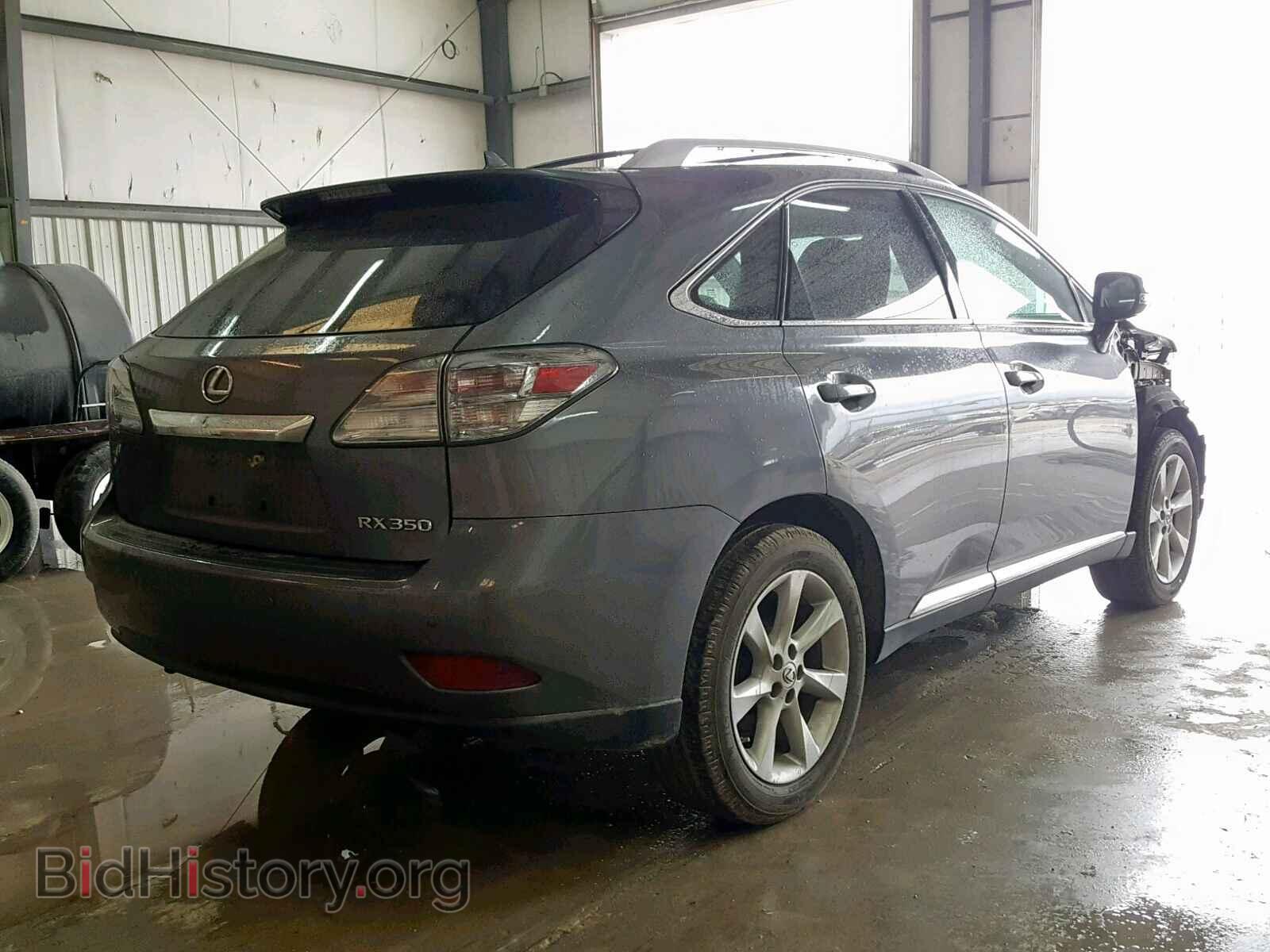 2012 LEXUS RX 350 - VIN: 2T2ZK1BAXCC073752 - Фото 4