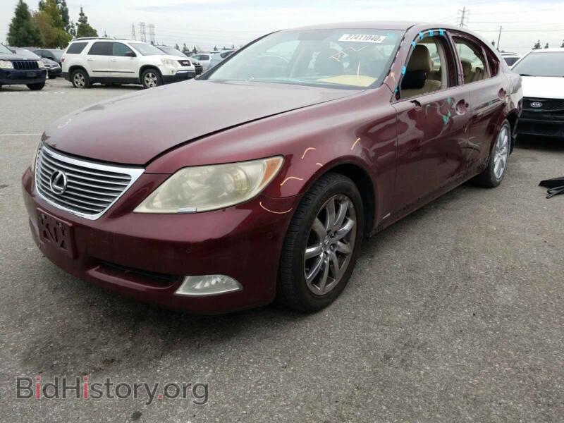 2007 Lexus LS460 (VIN JTHBL46F375011461) — фото 2 из 10