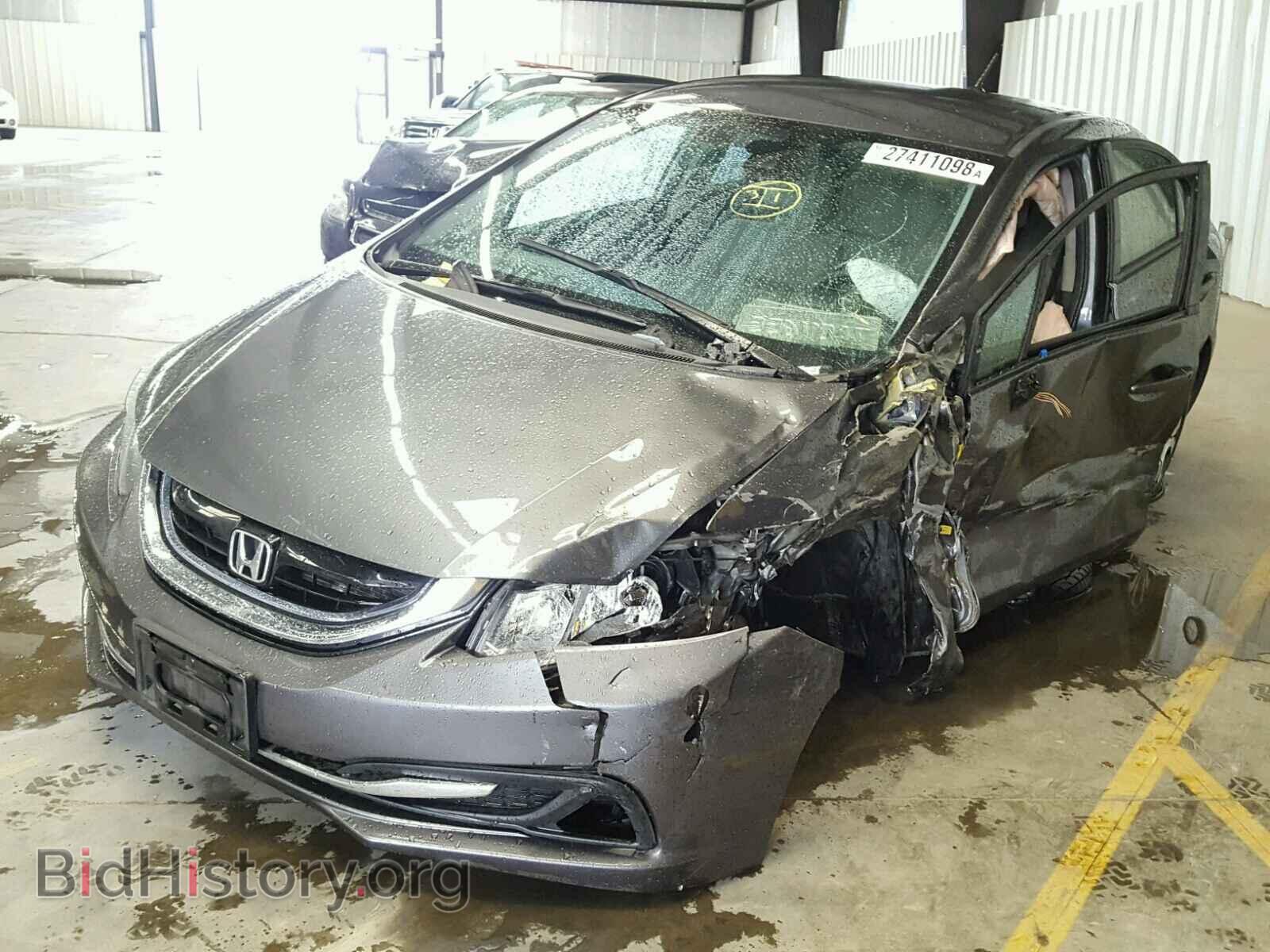 2013 HONDA CIVIC - VIN: 19XFB4F25DE201376 - Фото 2
